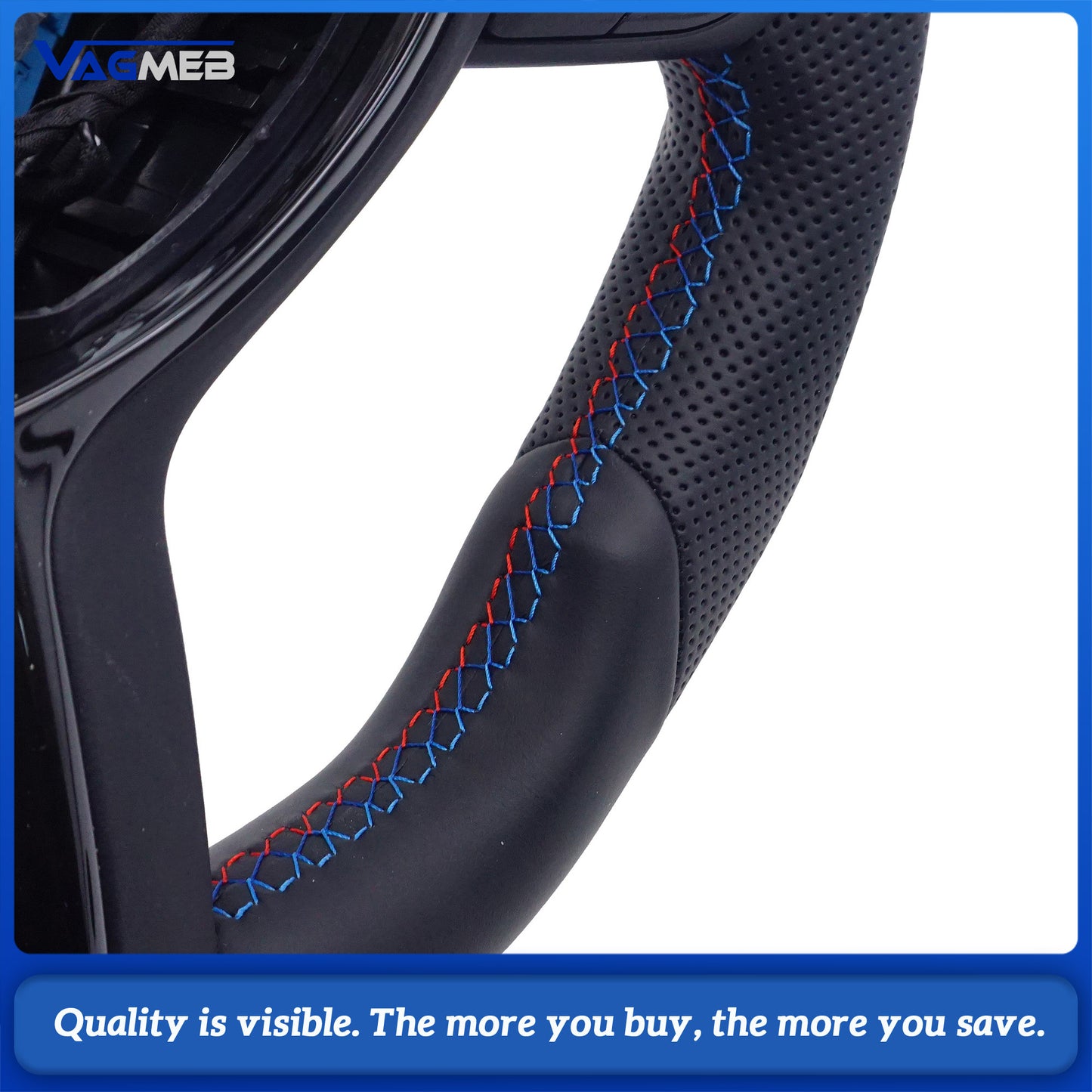 Suitable For BMW E90 modified all black steering wheel