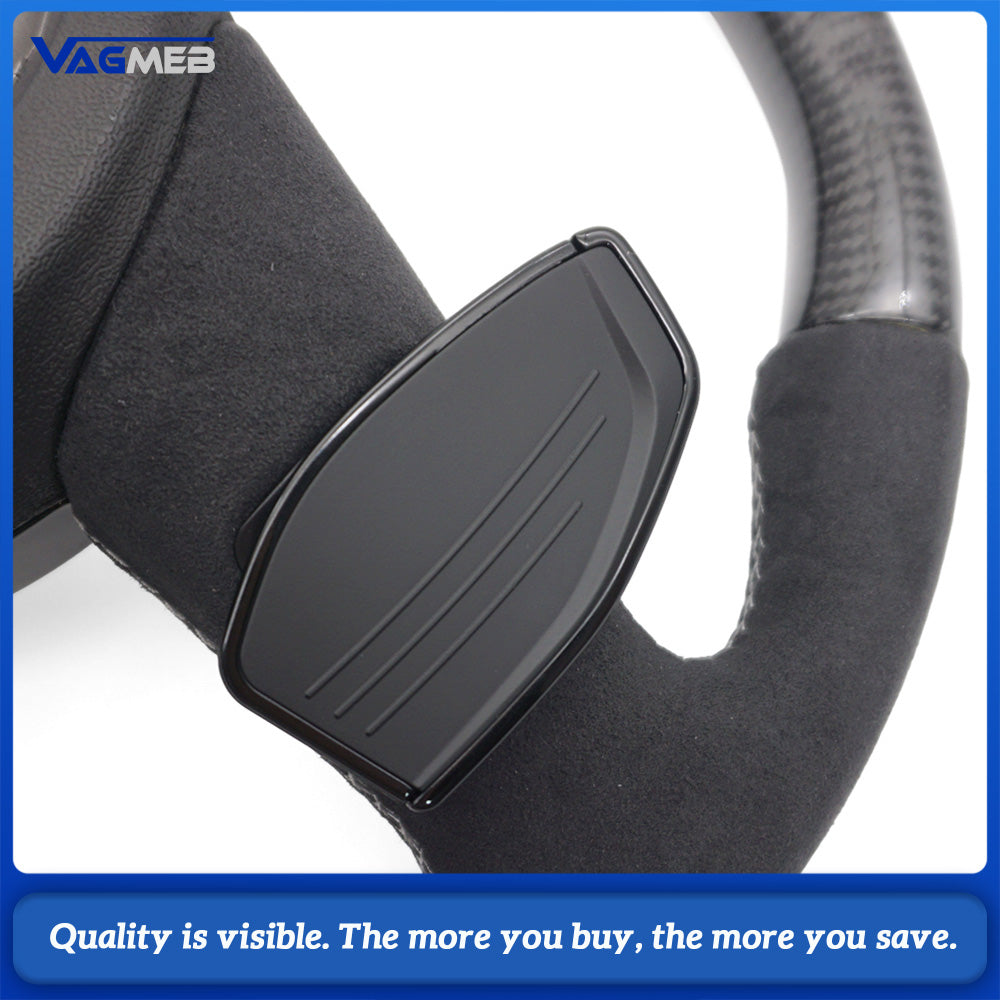 Suitable for Audi A3 A4 B9 RS3 S3 RS4 S4 A5 S5 for Alcantara material production of carbon fiber steering wheel