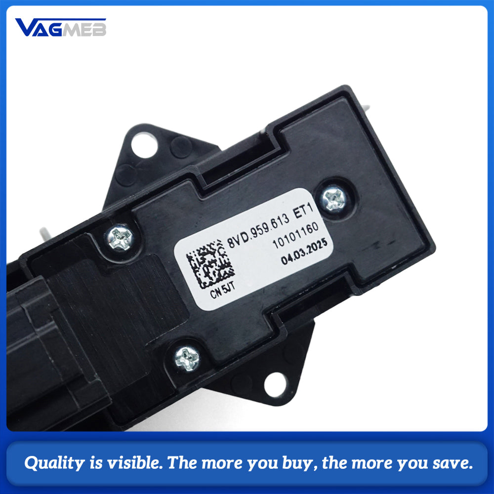 Suitable for Audi A3 Q3 13-20 Sunroof Curtain Rolling Curtain Switch Key Sliding Switch