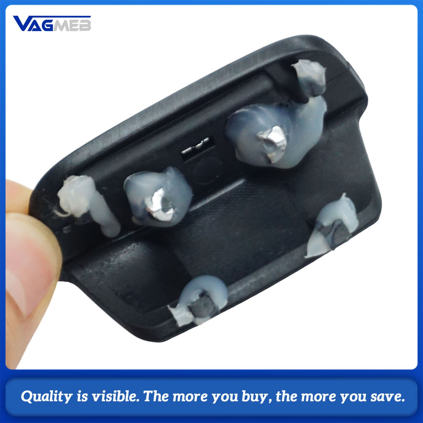 Suitable for Audi R8 LOGO steering wheel button frame decorative cover