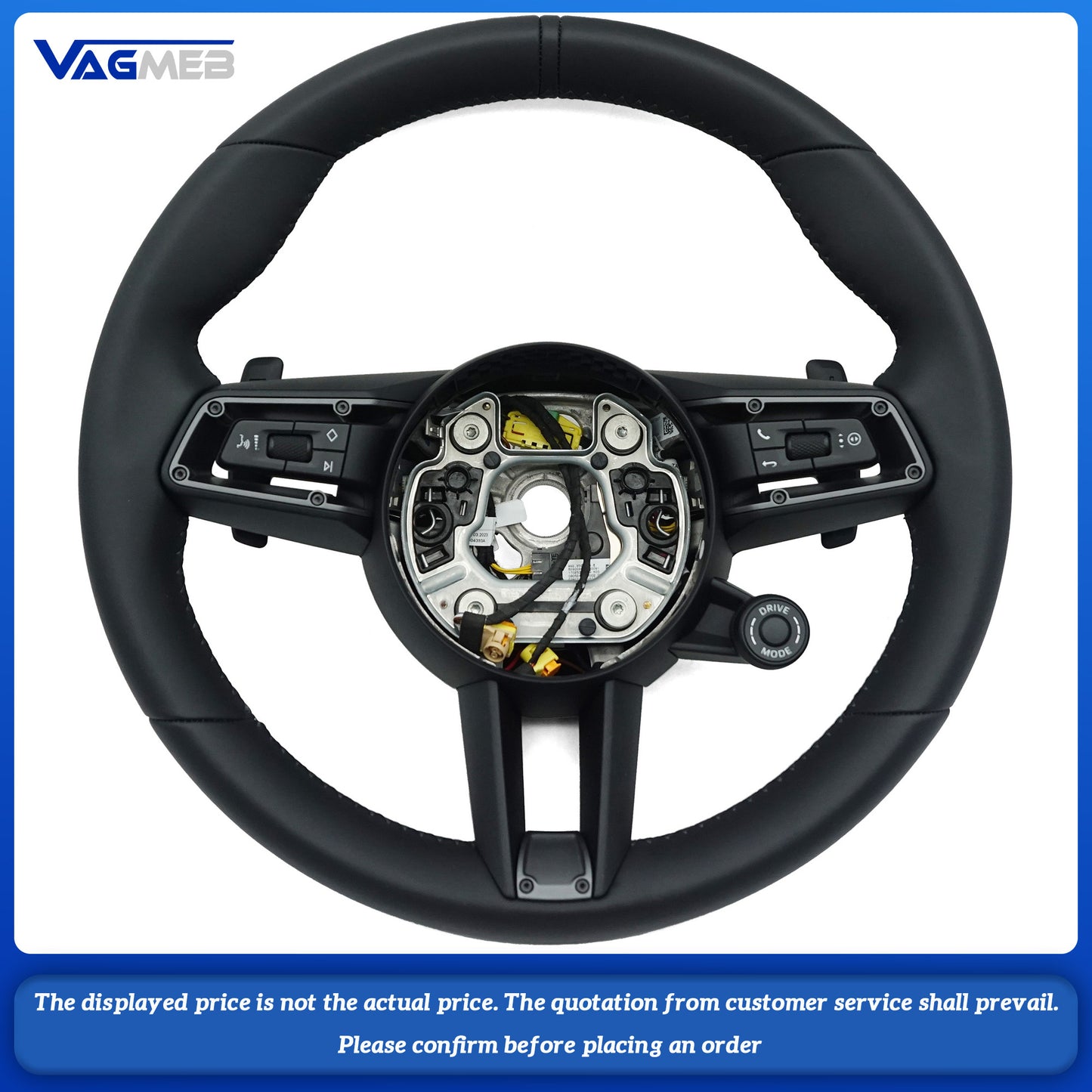 Suitable for Porsche 2024 Cayenne steering wheel Panamera 971 macan 911 992 steering wheel assembly