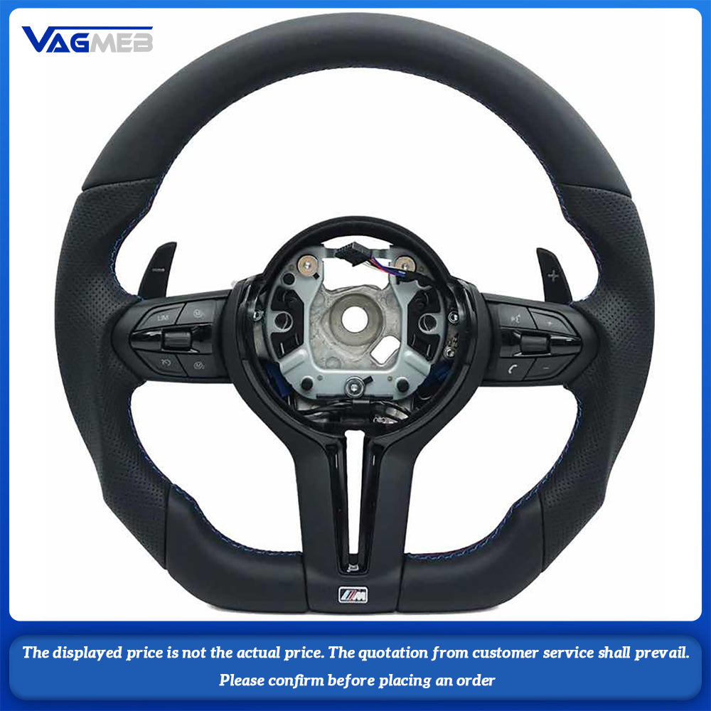 For BMW F30 F32 F10 F20 F07 F01 E46 E60 E90 M3 M5 M6 steering wheel