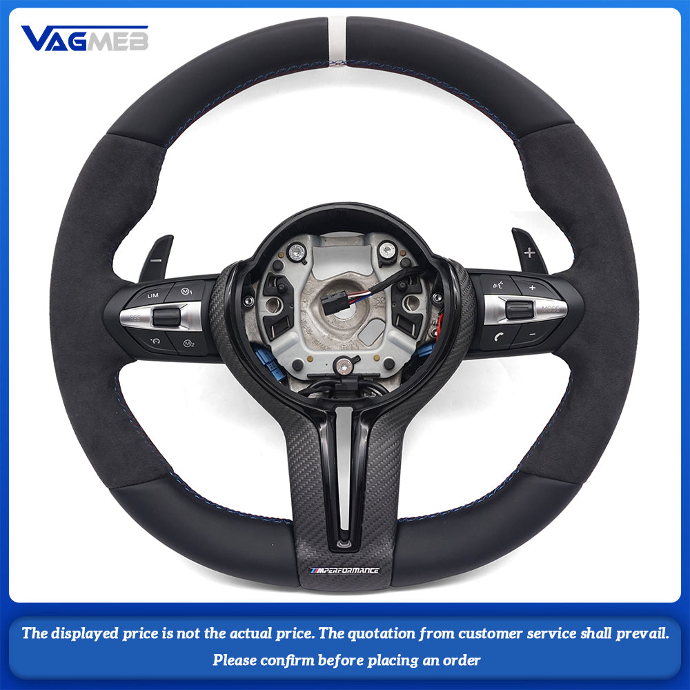 For BMW F30 F32 F10 F20 F07 F01 E46 E60 E90 M3 M5 M6 steering wheel