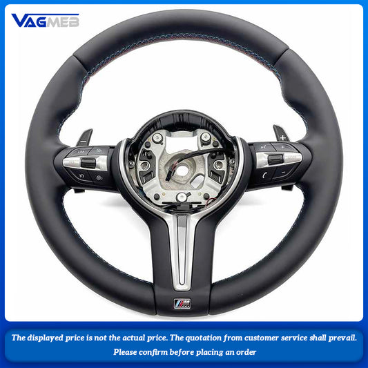 For BMW F30 F32 F10 F20 F07 F01 E46 E60 E90 M3 M5 M6 steering wheel