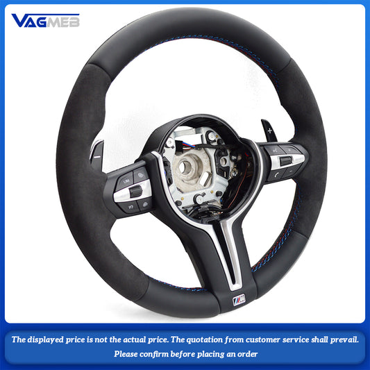 For BMW F30 F32 F10 F20 F07 F01 E46 E60 E90 M3 M5 M6 steering wheel