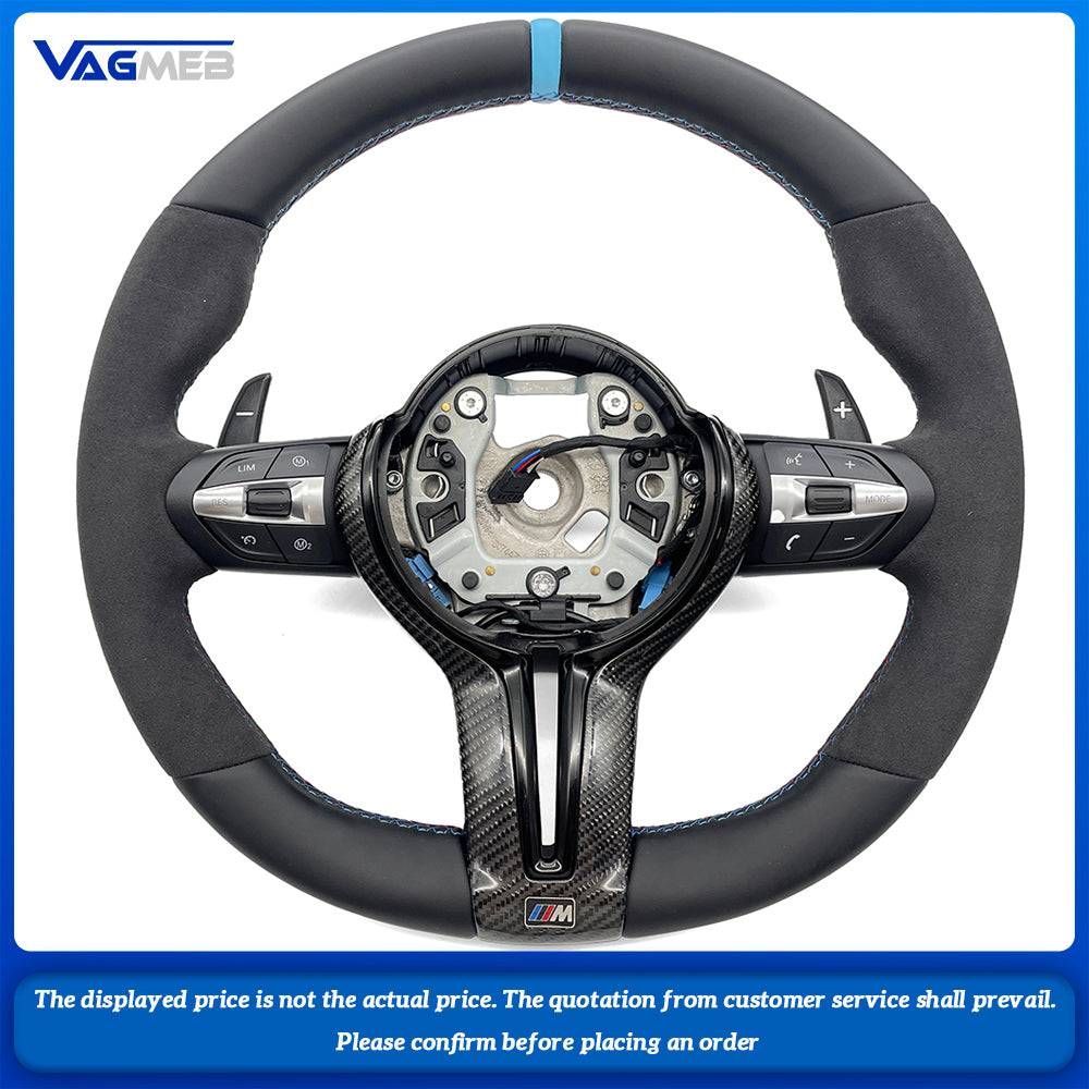 For BMW F30 F32 F10 F20 F07 F01 E46 E60 E90 M3 M5 M6 steering wheel