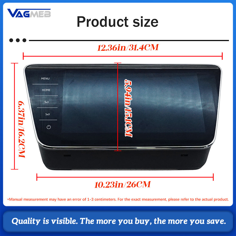 3V0 919 606 D 9.2 Columbus MIB 2.5 Glass Touch Screen Display For Skoda Superb 3 MK3 3V Navigation