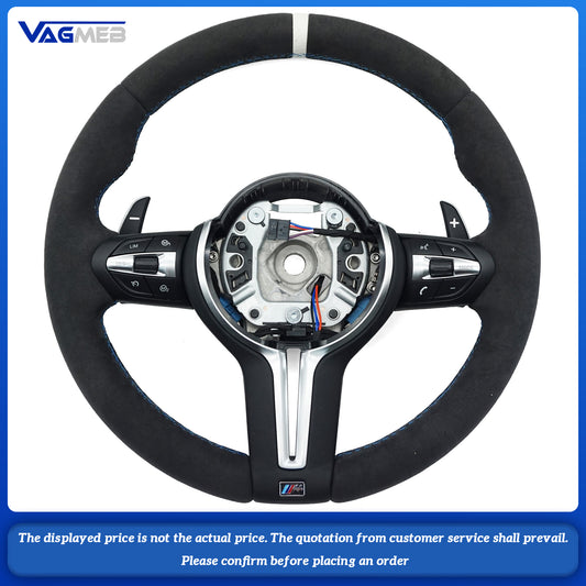 For BMW F30 F32 F10 F20 F07 F01 E46 E60 E90 M3 M5 M6 steering wheel