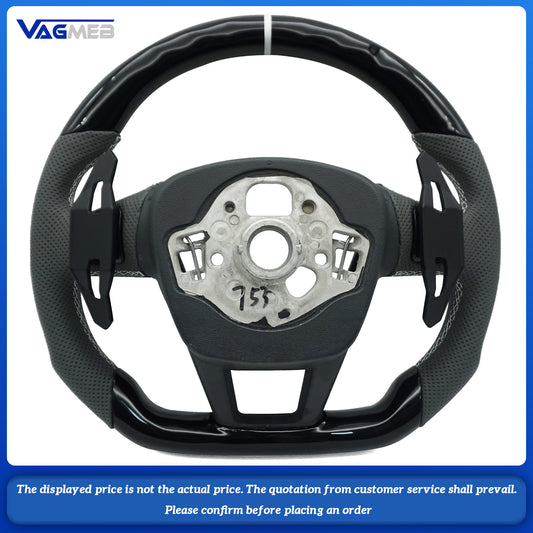 For Audi S/RS/Sline LOGO A6C8 Steering Wheel