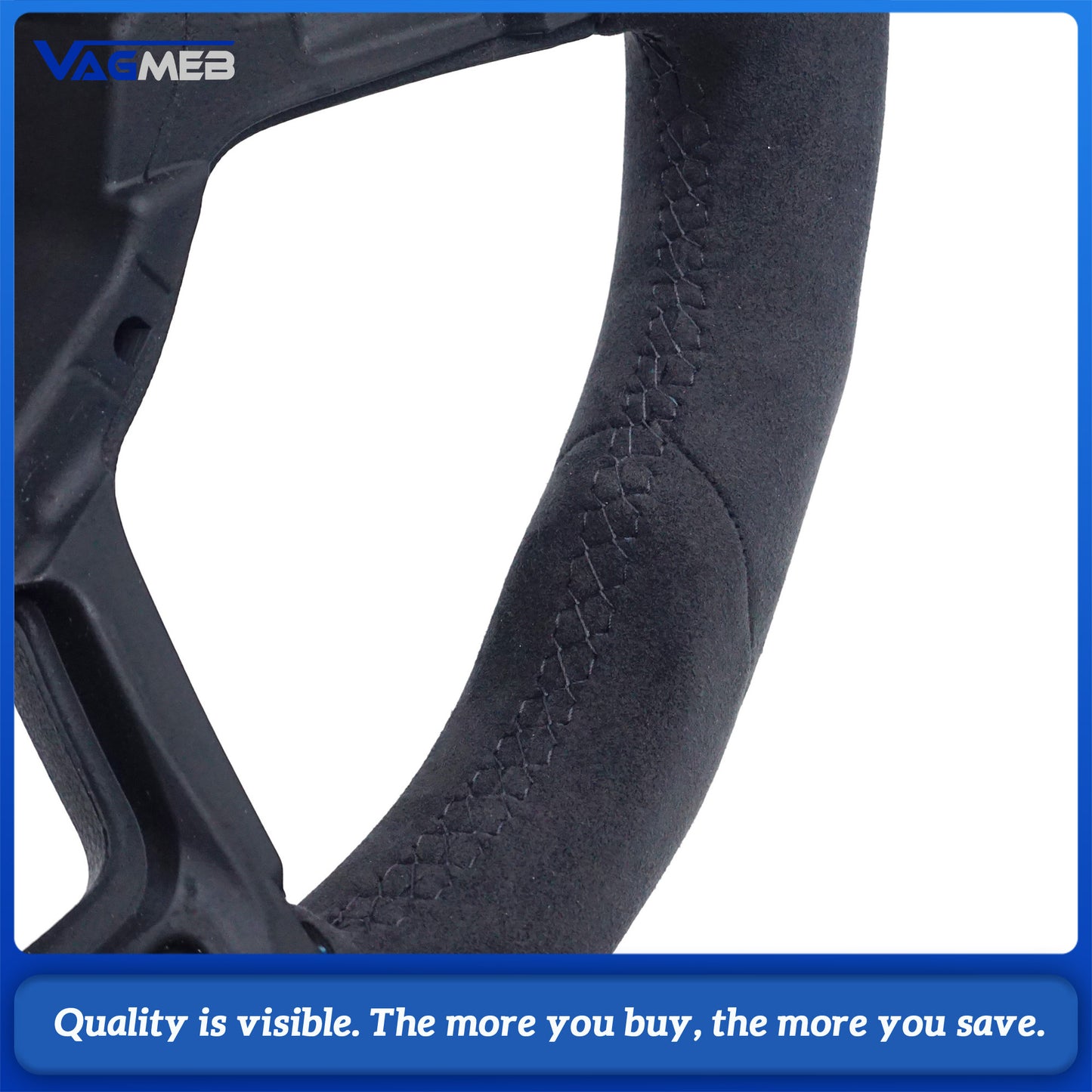 steering wheel, suitable for Volkswagen Golf 7 7.5 GTI MK7 multi-color stitching