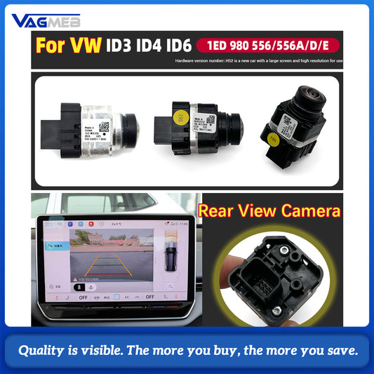 For VW ID4 ID5 ID8 EVO Platform Reverse Camera 1ED 980 556 A/D/E  Rear Camera Control Unit