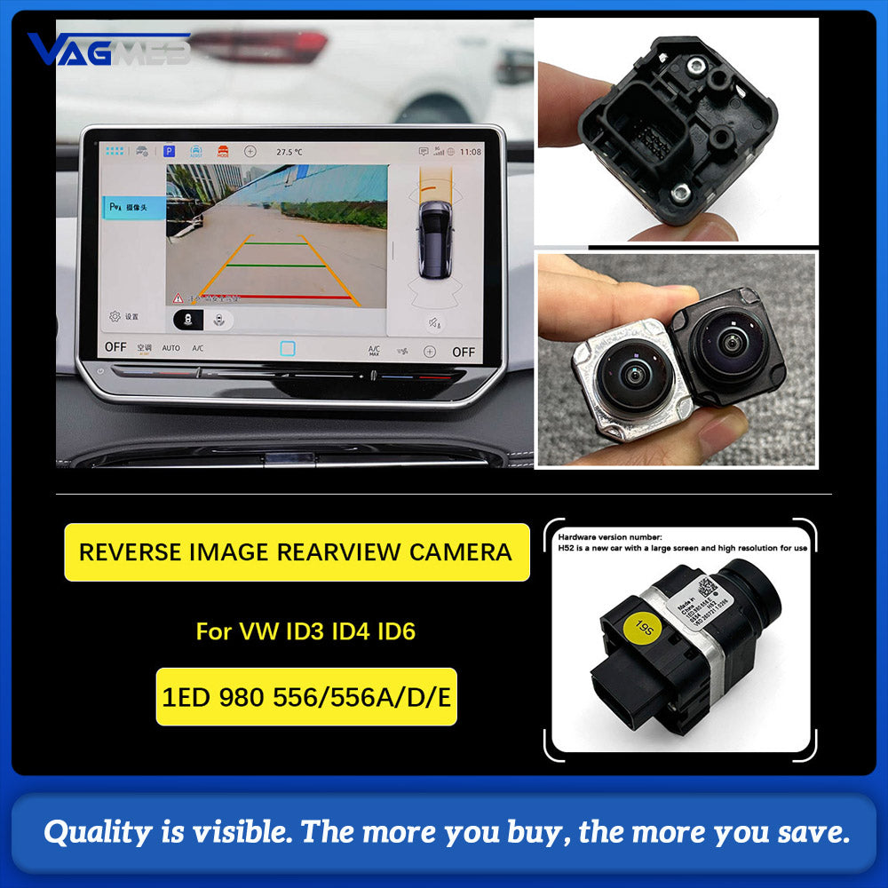 For VW ID4 ID5 ID8 EVO Platform Reverse Camera 1ED 980 556 A/D/E  Rear Camera Control Unit