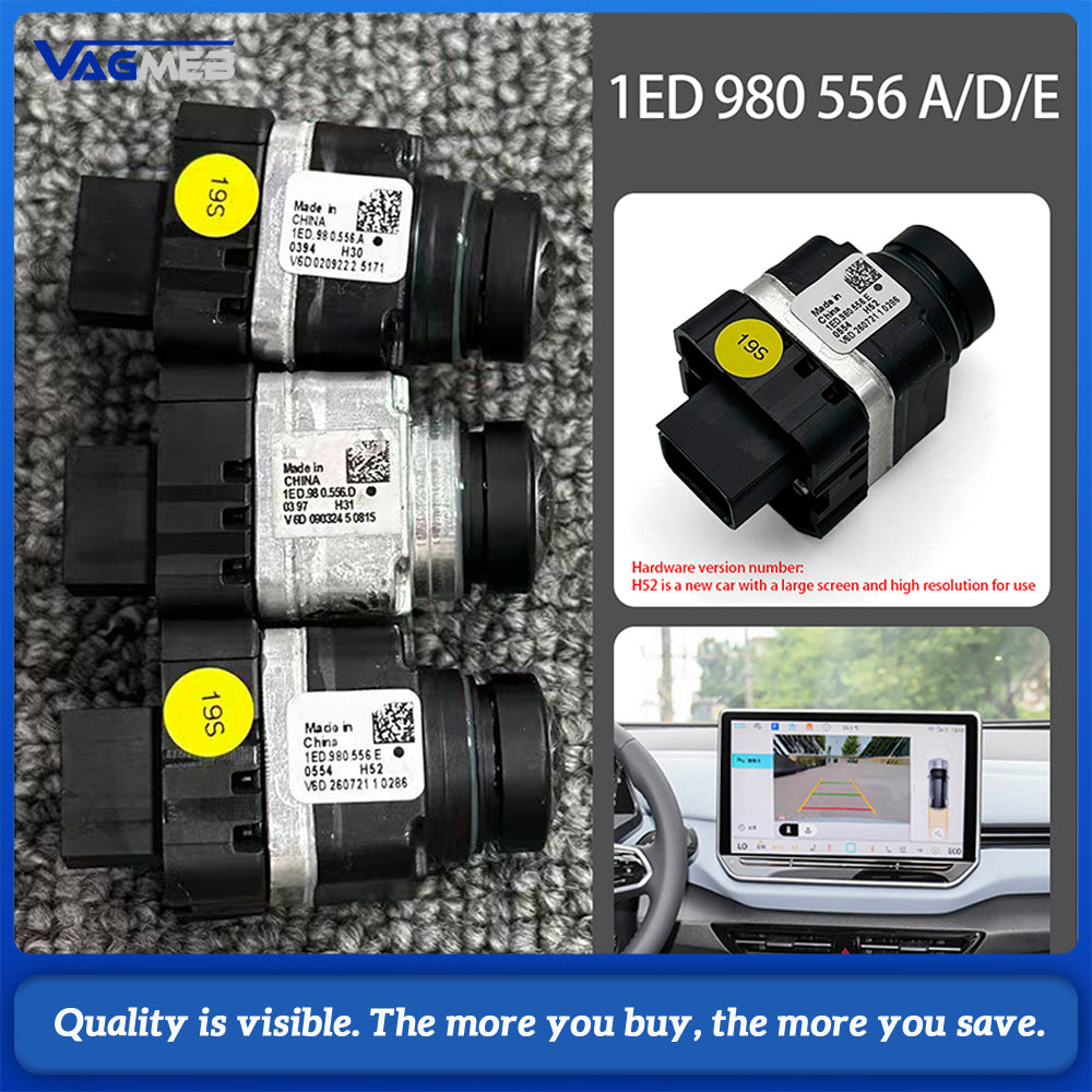 For VW ID4 ID5 ID8 EVO Platform Reverse Camera 1ED 980 556 A/D/E  Rear Camera Control Unit
