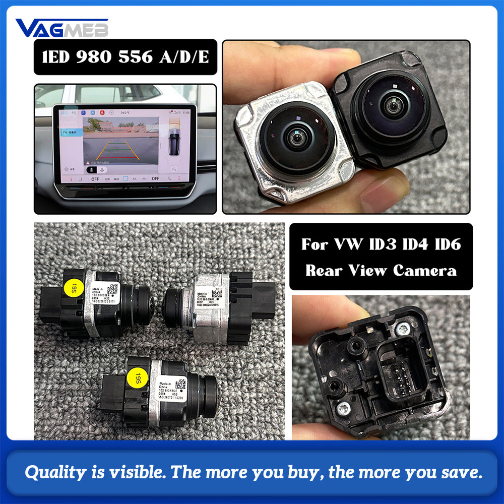 For VW ID4 ID5 ID8 EVO Platform Reverse Camera 1ED 980 556 A/D/E  Rear Camera Control Unit