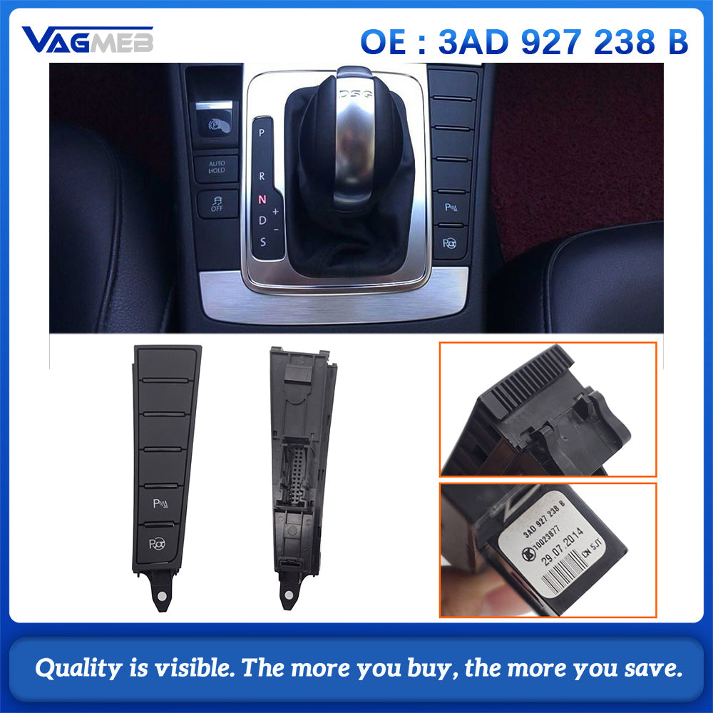 For VW Passat B7 multifunctional button switch PLA parking radar button switch 3AD 927 238 B