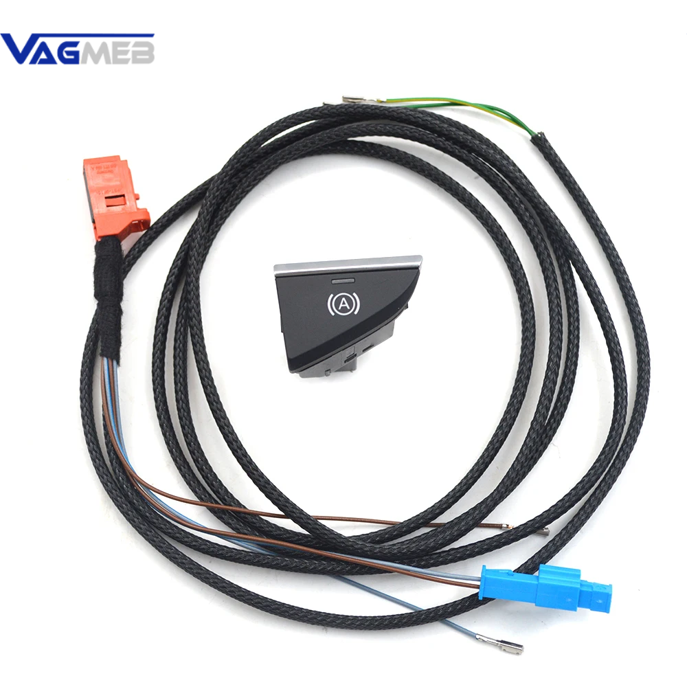 For Audi Q7 4M A4 B9 S4 A5 RS SQ7 Auto Hold Switch Wire Cable Harness 4M1927143B 8W1927143A