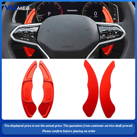 Car Accessoriy For VW Golf Polo GTI R Rline MK7 MK7.5 Car Steering Wheel Aluminum Shift Paddles Extend DSG Gear Speed
