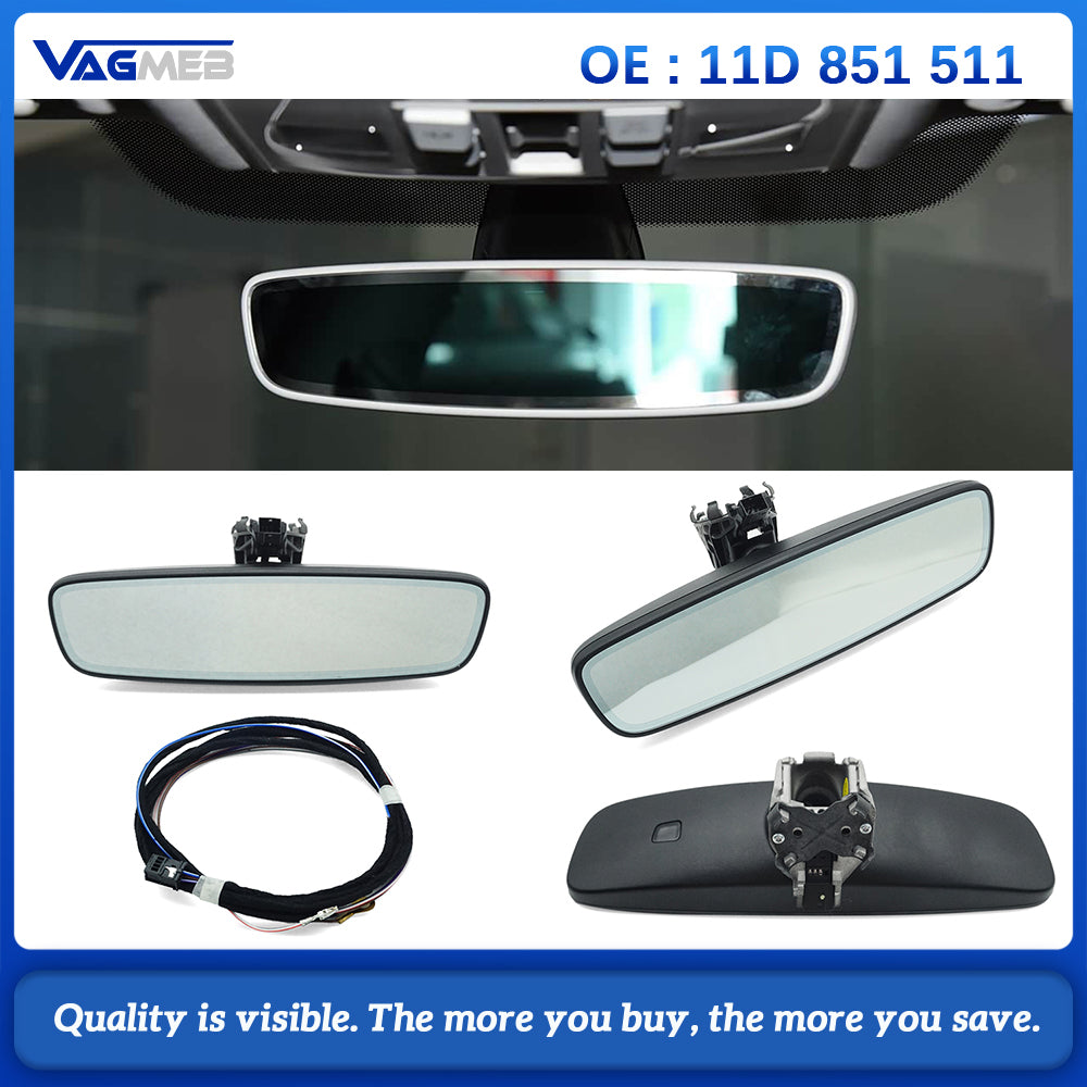 For VW Golf 7 MK7 New Version Dimming Rear View Mirror Automotive endoscopy Anti-reflective 11D 857 511
