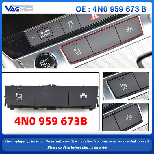 Radar Handbrake Switch For A6 Q7 A7 Sportback S6 Avant A8 Q8 4N0 959 673B