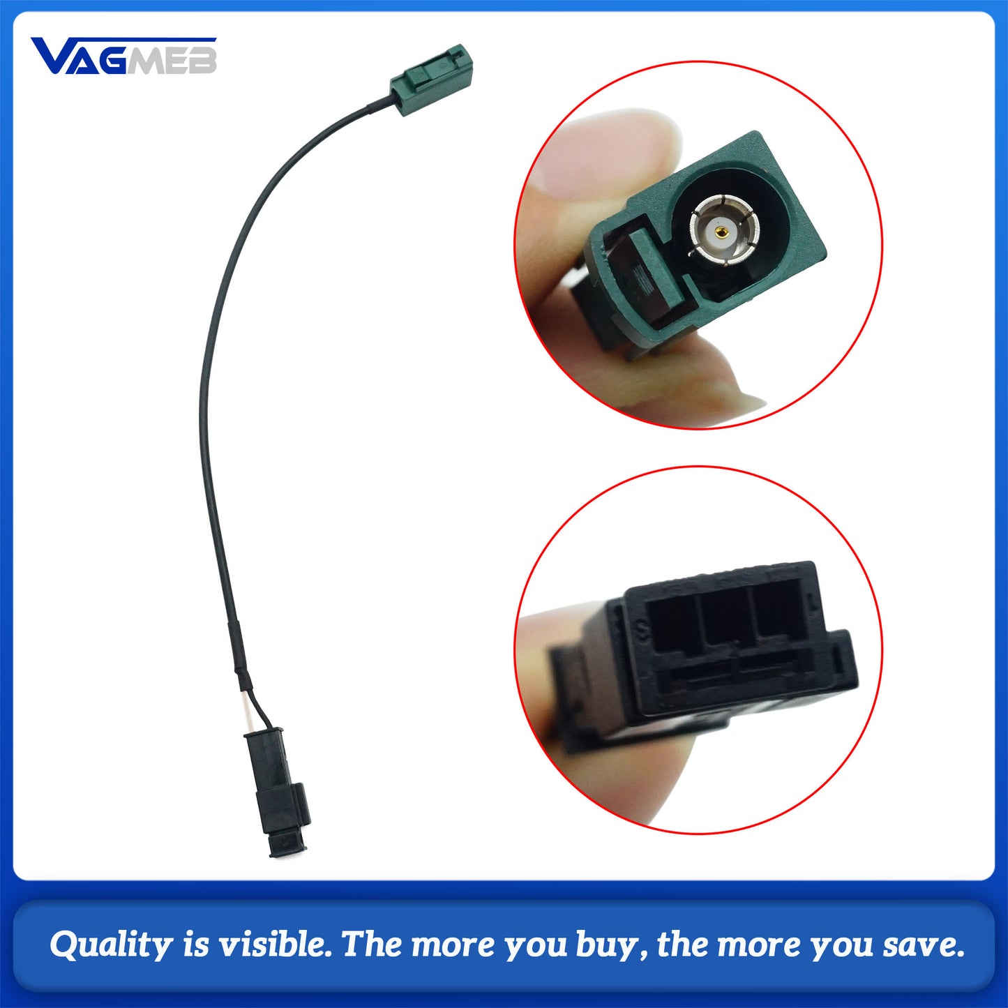 For MIB 2 Upgrade MIB 3 For Audi A4 B9 Q3 F3 MQB Rear Camera Video Output Screen Cable Wire Harness