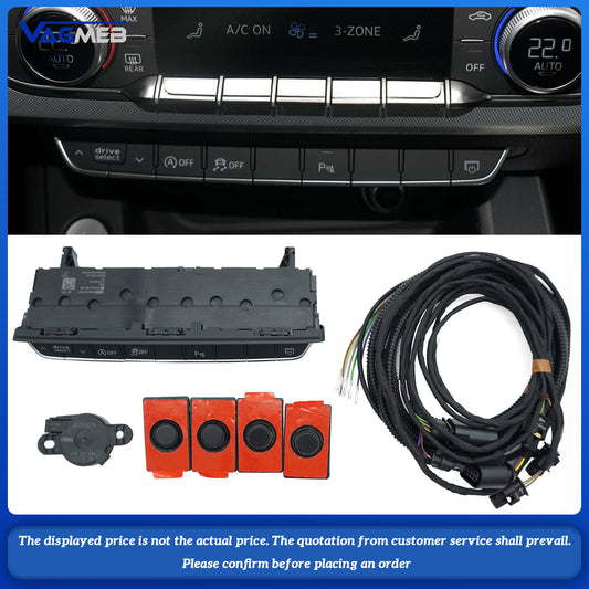 For Audi A4B9 2017 4L 8 Front and 4 Rear Radar Kit