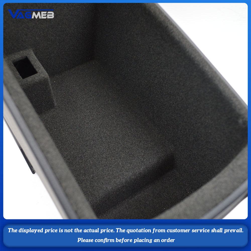 For VW Passat B7 High With Central Armrest Box Assembly convenient Black