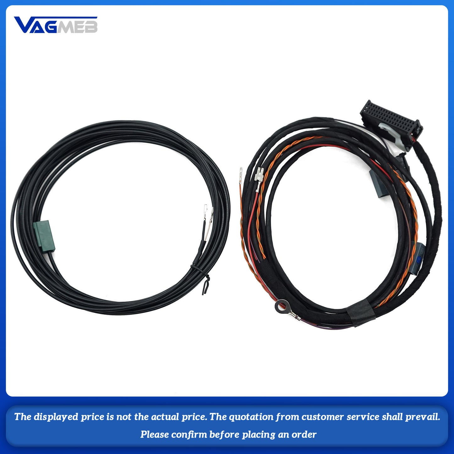 For Audi 2015 A4B8 Auant grip camera with wiring harness + trackbox