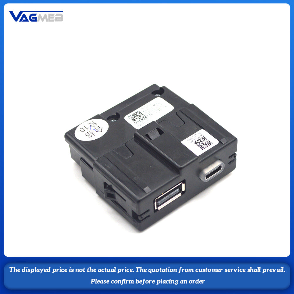 LHD original 5Q0 035 726 L 8W0 863 324 A 8W0863324A For Audi A4 B9 S4 RS4 A5 F5 S5 rear USB charging port interface USB-C