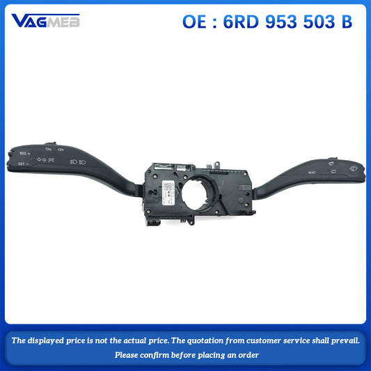 Turn signal switch, wiper switch, high and low beam combination switch, suitable For Skoda Fabia 6RD 953 503B