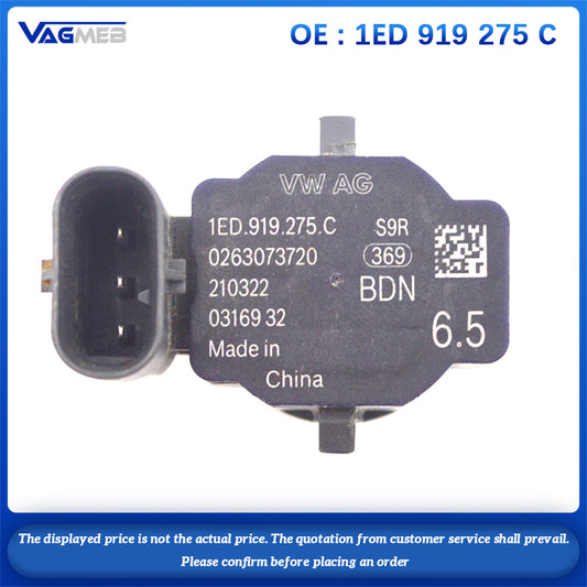 Parking Front Rear Side Radar Sensor For VW Atlas Pro Golf ID4 ID6 ID7  Passat B8 Audi A3 A5L Audi Q5 e-tron 1ED 919 275 C