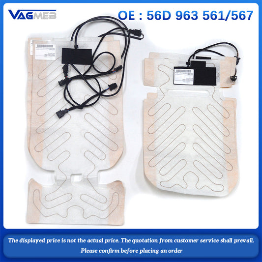 For VW Passat rear seat heating pad 56D 963 561 56D 963 567
