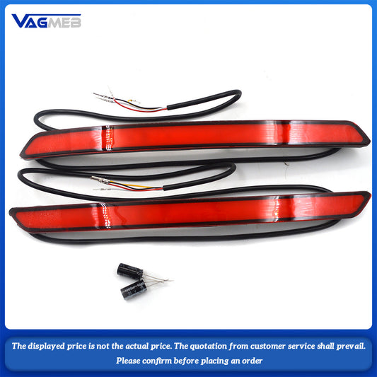 Car LED Rear Bumper Light Rear For VW Passat B8 Parking Warning Light Reflector Taillights