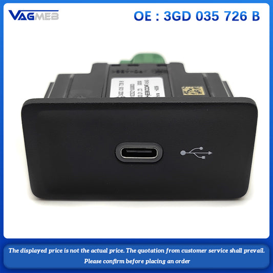 For VW Passat B8 Arteon USB switch interface 3G5 035 726 B 3GD 035 726 B