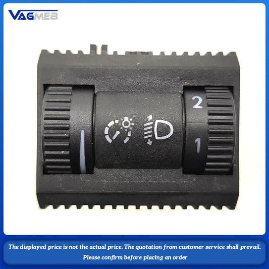 Headlight Adjustment & Dashboard Brightness Switch Button For VW POLO 2002 2003 2004 2006 2008 2010 6Q0 941 333C