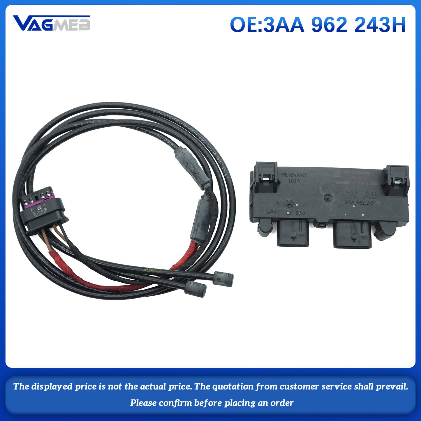 Trunk Auto Easy Open System Foot Sensor Wire Fit For VW Passat B6 B7 B7L CC For Audi A4 RS4 A5CA A5CO RS5  3AA 962 243H