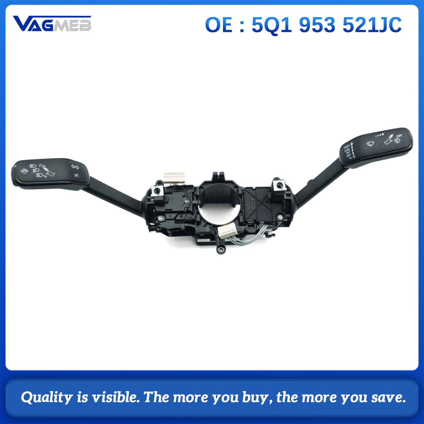 Multifunction Steering Wheel Control Module 5Q1 953 521 JC For VW Golf 7 Tiguan L Magotan B8