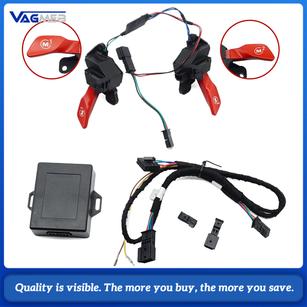 For BMW F40 F44 G42 G20 G22 G26 G28 G29 G80 82Series Steering Wheel M1M2 Buttons Mode Switch M Sport Button Modified Accessories