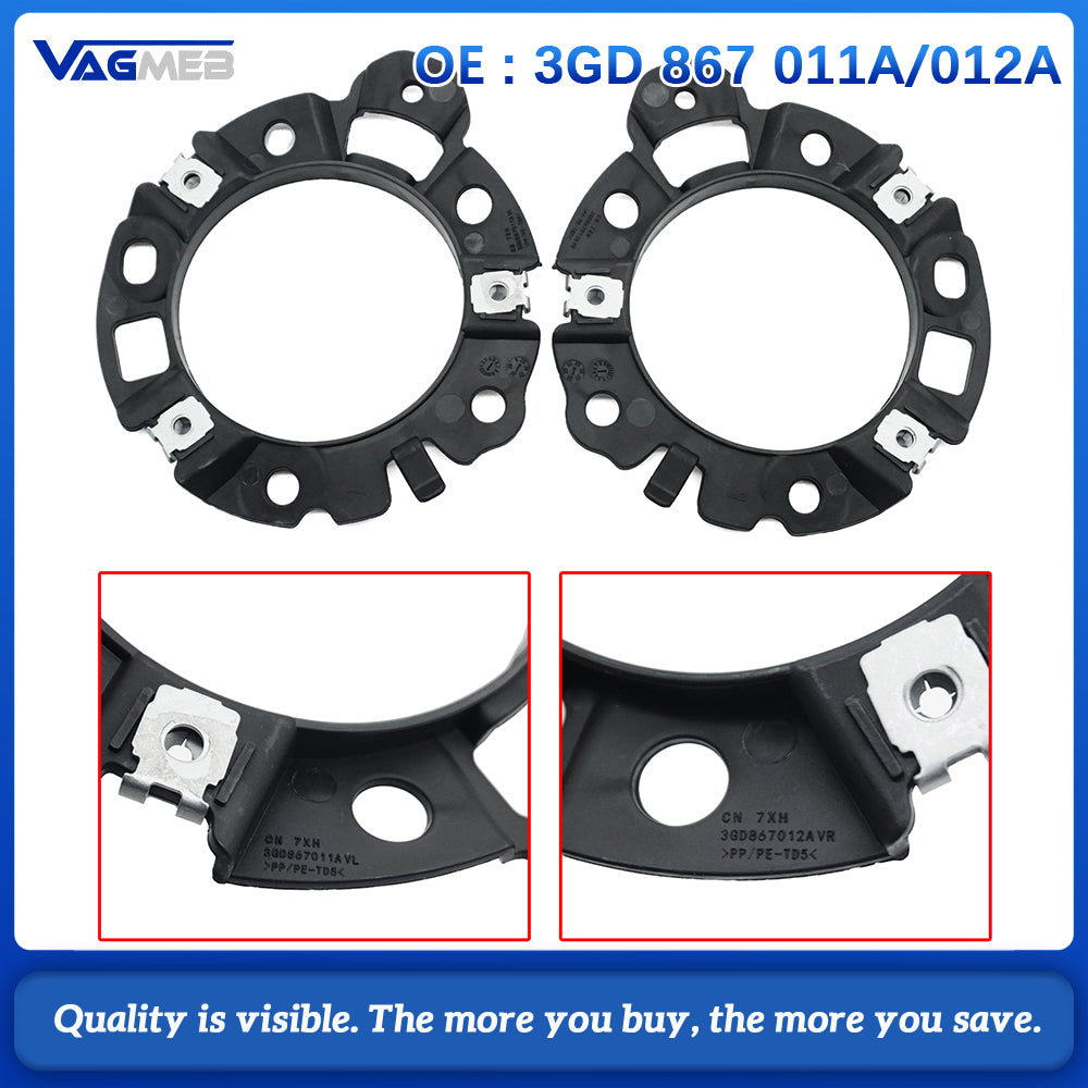 Front Door Mid Range Horn Bracket For VW Passat B8 Front Door Midrange Speaker Mounting Gasket Fixed Bracket 3GD 867 011A 012A