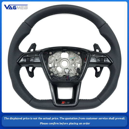 For Audi A6 C8 A7 Steering Wheel Car Accessories