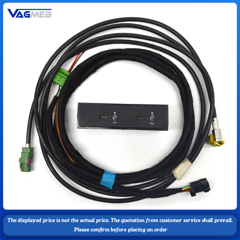 New High Quality Car Dual Type-C Switch Harness 83A 035 736 83A035736 83A035736A 83A 035 736 A For Audi Q3