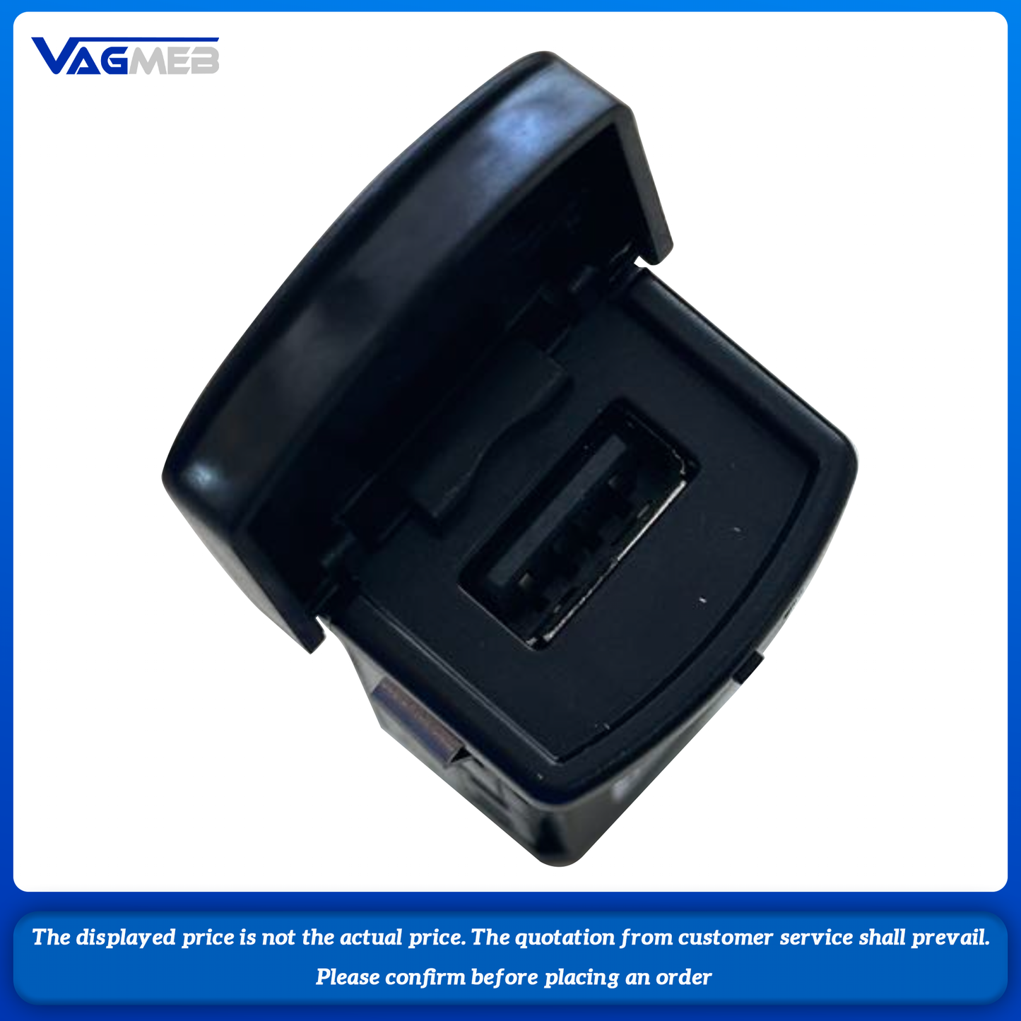 USB socket for VW Golf convertible PoloDerbyVento IND Sharan Multivan Scirocco Alhambra 6C0035249B