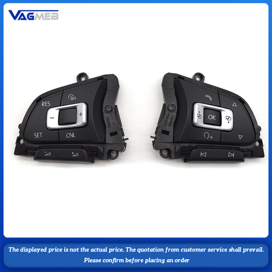 For VW Golf 7 MK7 GTI multifunctional steering wheel button cover shell  decorative cover
