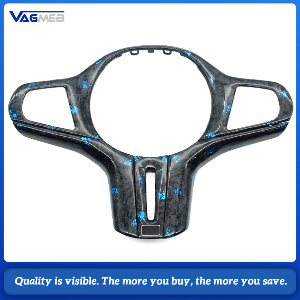 For BMW G20 G30 G21 G22 G23 3 Series 320i 325i 330i 2019 2020 2023 carbon-fiber forged carbon button frame steering wheel