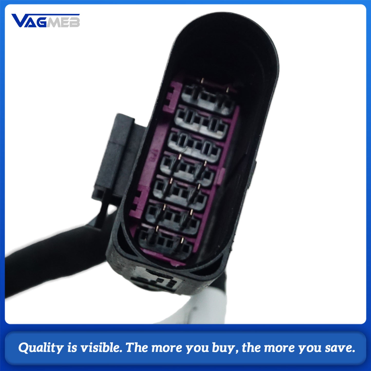 For Audi A6 C8 8 liters of 12-pin wiring harnessUpgrade Wiring Harness with 360° Surround View Camera