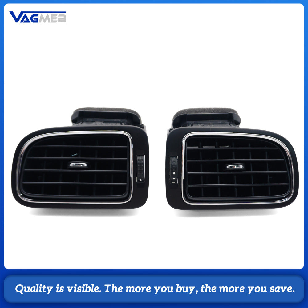 For Polo Car Front Central Dash Left Right Middle Air Conditioner AC Vent Grille Assembly For VW Polo
