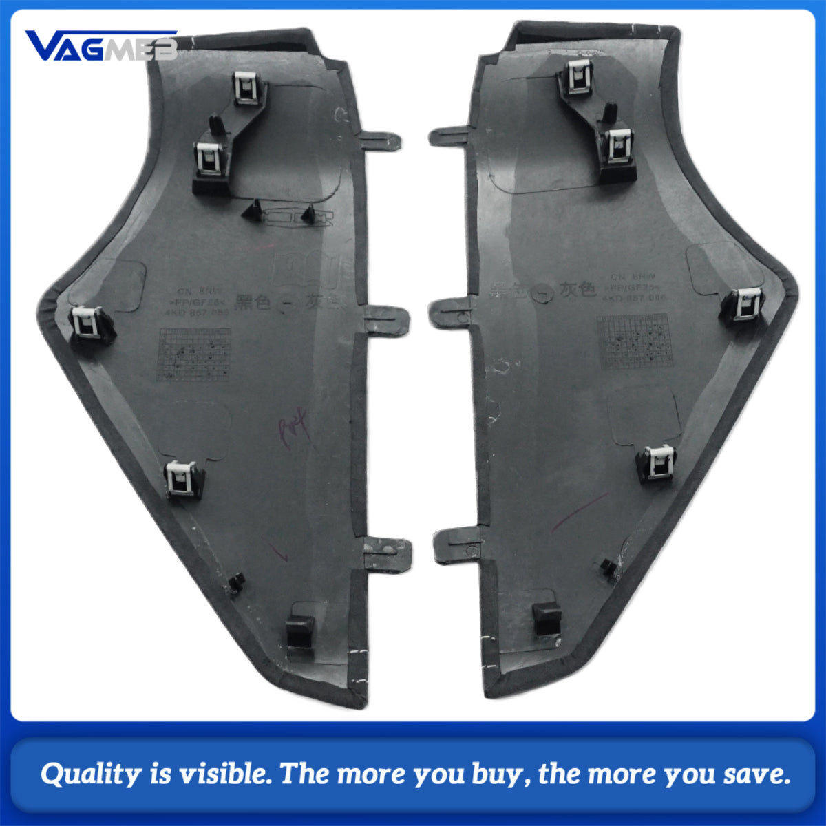 Premium Alcantara Dashboard Cover Fit for Audi A6C8 Red  Stitching , RS  S Emblem Logo