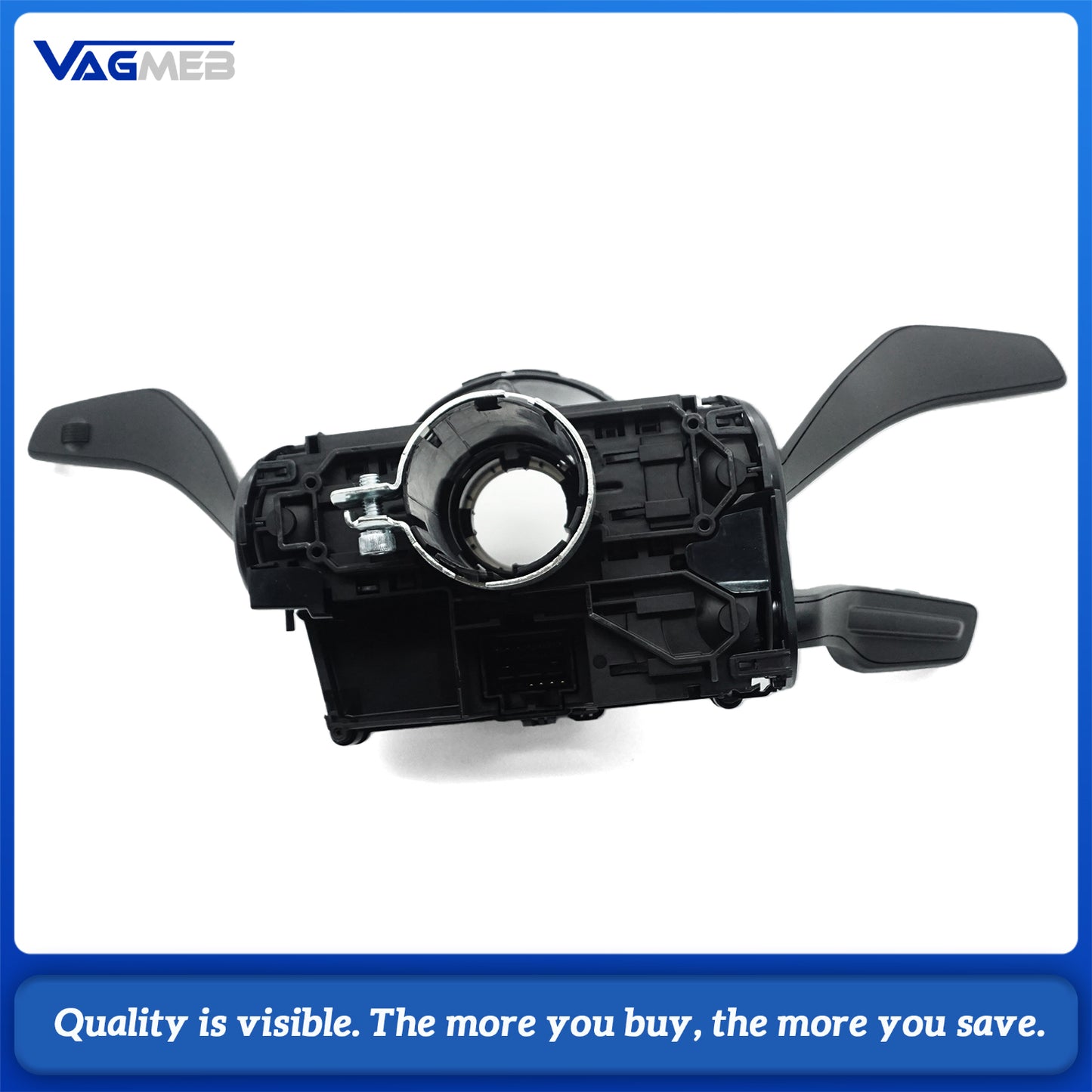 For Audi A4B9 A6C8 multi-function steering wheel hairspring cruise control handle switch assembly modification