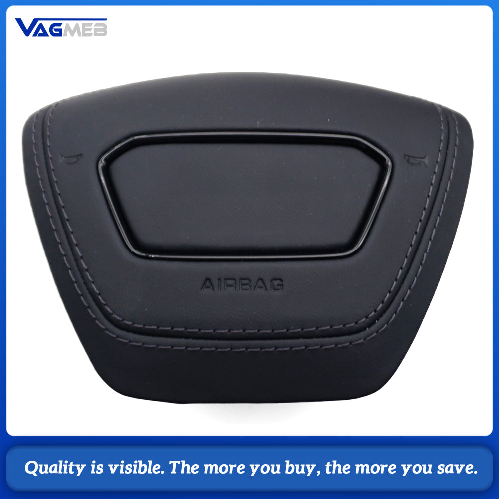 Carbon Fiber Steering Wheel, For Audi A6 C8 A7, With Buttons And Shift Paddles, Black Frame, Car Accessories， without heating