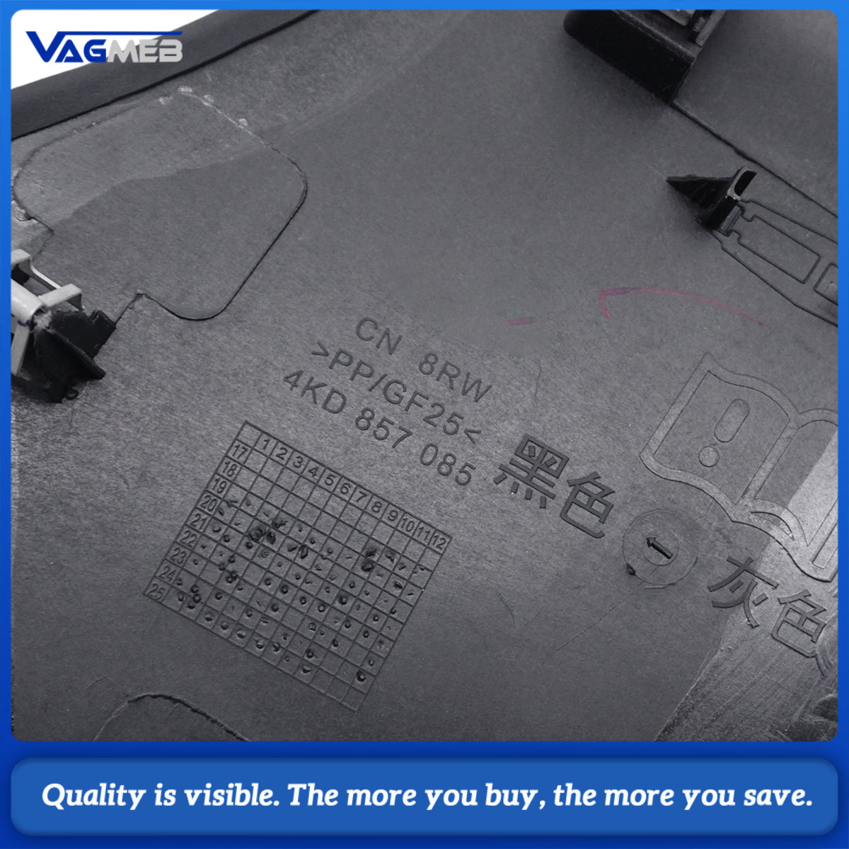 For Audi A6 C8 RS6 C8 custom leather Alcantara white stitch Dashboard cover plate with S RS emblem