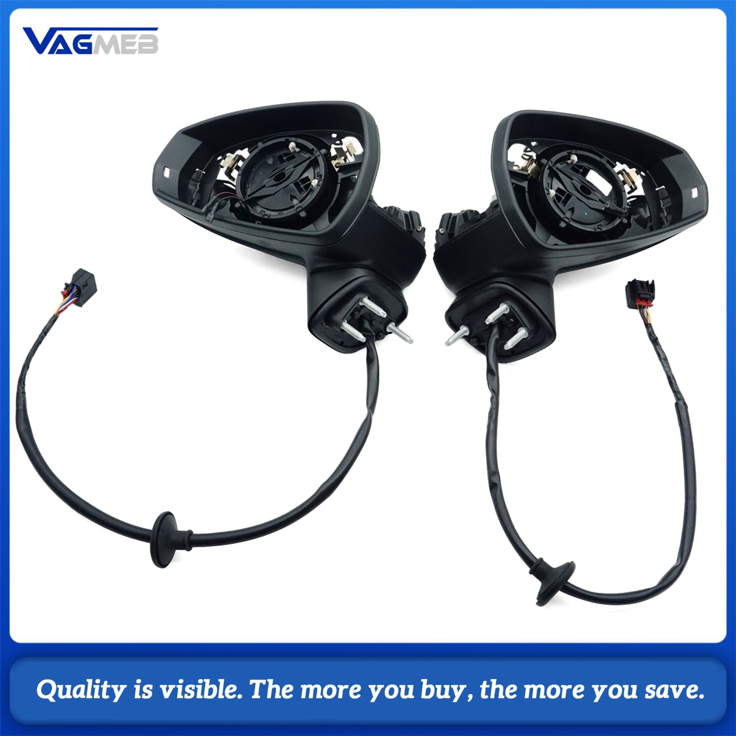 For Audi A3 8V 2018 electric folding rearview mirror